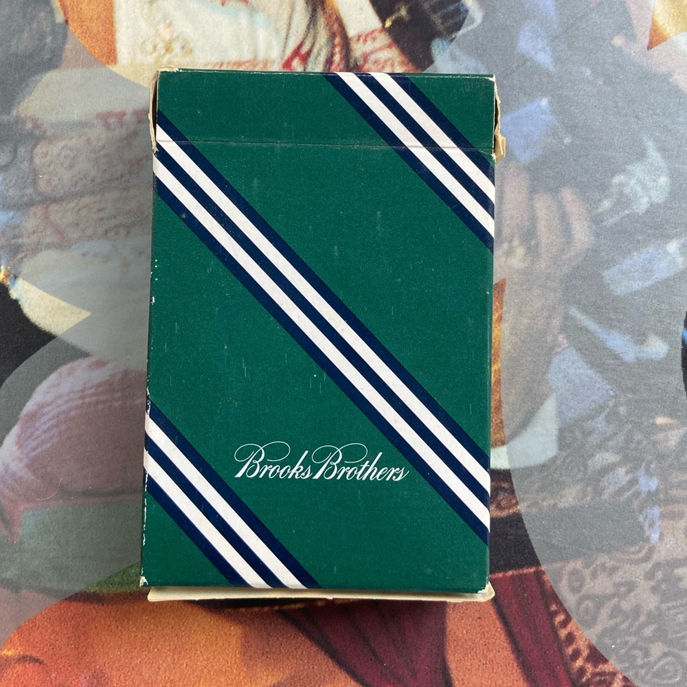 Brooks Brothers Deck of Cards